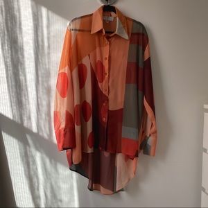 FE NOEL Cubist Lucid Blouse